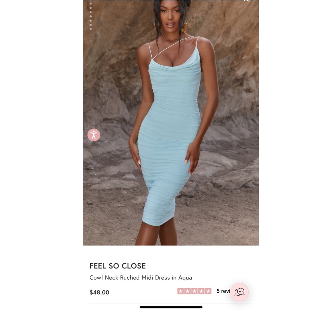 Oh Polly midi dress